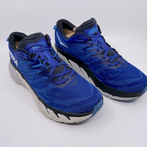 Hoka One One Gaviota 4 Color, Blue Graphite SZ 9.5 Wide. - Picture 1 of 10